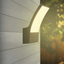 ARLUX Applique Extérieure LED Curve 230V 12,5W 1000lm 3000K Anthracite - 111718 8 ARLUX Applique Extérieure LED Curve 230V 12,5W 1000lm 3000K Anthracite - 111718 -123elec Soldes Magasin arl111718 arlux applique exterieure led 230v 12 5w 1000lm anthracite 3 1