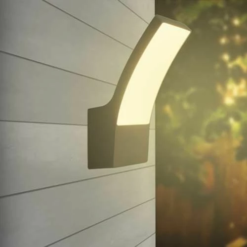 ARLUX Applique Extérieure LED Curve 230V 12,5W 1000lm 3000K Anthracite - 111718 5 ARLUX Applique Extérieure LED Curve 230V 12,5W 1000lm 3000K Anthracite - 111718 – Image 3