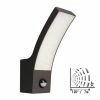 ARLUX Applique Extérieure à Détection LED Curve 230V 12,5W 1000lm 3000K Anthracite - 111719