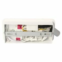 ARLUX Maki Applique Intérieure Rectangle Droite 3W 210lm 2700K Blanc + Liseuse 3W - 114130 -123elec Soldes Magasin arl114130 arlux applique maki rectangle 3w 210lm 2700k 3w 6