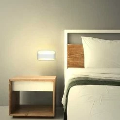 ARLUX Olin Applique Intérieure 6W 420lm 2700K Blanc - 114190 -123elec Soldes Magasin arl114190 arlux applique olin 6w 420lm 2700k 3