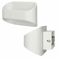 ARLUX Olin Applique Intérieure 6W 420lm 2700K Blanc - 114190 -123elec Soldes Magasin arl114190 arlux applique olin 6w 420lm 2700k 4