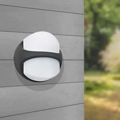 ARLUX Applique Extérieure LED Kaffa 230V 16W 900lm 3000K Anthracite - 116078 7 ARLUX Applique Extérieure LED Kaffa 230V 16W 900lm 3000K Anthracite - 116078 -123elec Soldes Magasin arl116078 arlux applique exterieure led 230v 16w 900lm anthracite 3