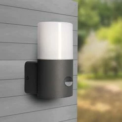 ARLUX Applique Extérieure à Détection Lena Montante 230V E27 60W Max Anthracite - 117101 -123elec Soldes Magasin arl117101 arlux applique exterieure detection 230v e27 60w max anthracite 3