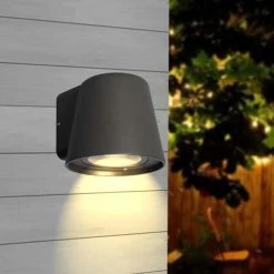 ARLUX Applique D'éclairage Extérieur Volta 230V Gu10 35W Max Anthracite - 117115 -123elec Soldes Magasin arl117115 arlux applique eclairage exterieur 230v 35w max anthracite 3