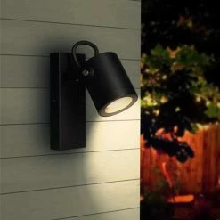 ARLUX Applique D'éclairage Extérieur Orientable Spoty 230V Gu10 35W Max Anthracite - 117120 -123elec Soldes Magasin arl117120 arlux applique eclairage exterieur 230v 35w max anthracite 3