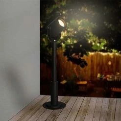 ARLUX Potelet D'éclairage Extérieur Orientable Spoty 230V Gu10 35W Max 45cm Anthracite - 117134 -123elec Soldes Magasin arl117134 arlux potelet eclairage exterieur 230v 35w max anthracite 3