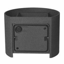 ARLUX Applique Extérieure LED Orientable Bidirectionnelle Spezia Ronde 230V 10W 750lm Anthracite - 117143 -123elec Soldes Magasin arl117143 arlux applique exterieure led bidirectionnelle 230v 10w 750lm anthracite 4