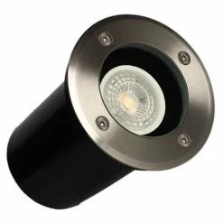 ARLUX Spot LED Extérieur Encastré De Sol Rond Tulip 230V 5W 380lm 3000K IP67 Inox - 500172 -123elec Soldes Magasin arl500172 arlux spot led exterieur encastre sol 230v 5w 380lm 3000k inox ok 1