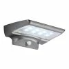 ARLUX Applique Solaire LED Cuzco Murale à Détection 4W 300lm 6000K Gris - 500540 -123elec Soldes Magasin arl500540 applique solaire murale avec detecteur infrarouge 4w gris