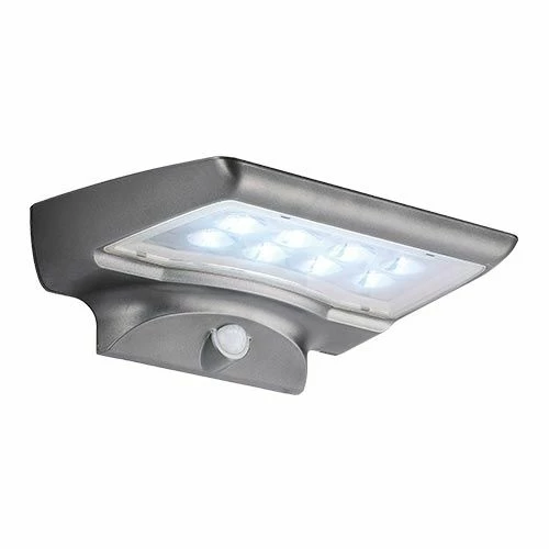 ARLUX Applique Solaire LED Cuzco Murale à Détection 4W 300lm 6000K Gris - 500540 3 ARLUX Applique Solaire LED Cuzco Murale à Détection 4W 300lm 6000K Gris - 500540