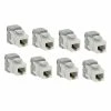 BATILEC Lot De 8 RJ45 Femelle Catégorie 5E Non Blindés -123elec Soldes Magasin batgq822 lot 8 rj45 femelles grade1 categorie 5e 1