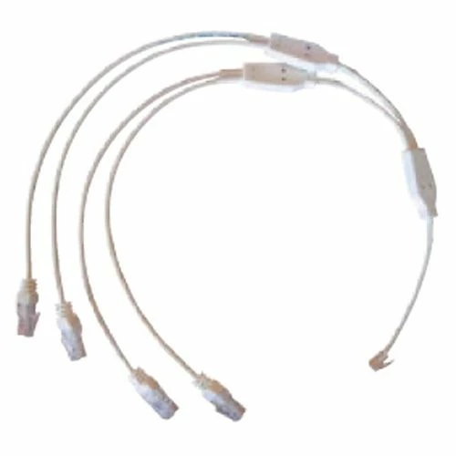 Cordon De Brassage Quadruple Téléphone / RJ45 3 Cordon De Brassage Quadruple Téléphone / RJ45
