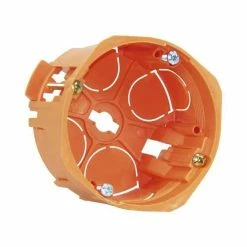 CAPRI Capriclips 250 Boites Encastrement Simples Pour Cloison Sèche D67 P40 + Scie Cloche -CAP731250 -123elec Soldes Magasin cap731250 capri capriclips scie cloche boite encastrement 1