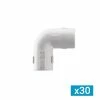 GEWISS Coude IRL à 90° Ouvrable Pour Tube IRL D20 - Lot De 30 - DX40320 -123elec Soldes Magasin gewdx40320 l30 gewiss lot 30 coude 90 ouvrable tube irl 20mm