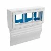 GGK Boitier Appareillage Triple 45X45 Pour Plinthe électrique Belle époque 20x80mm Blanc -123elec Soldes Magasin ggk114312 ggk boitier triple 45x45 plinthe electrique belle epoque 20x80mm blanc