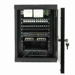 IKEPE Baie De Brassage Grade 3TV - 24RJ45 - 8TV Avec Switch 16 Ports Gb