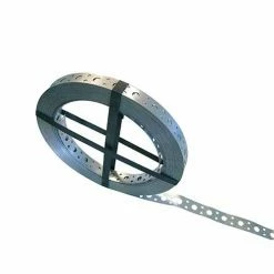 ING FIXATIONS Feuillard En Acier Zingué Perforé 20x0,6mm L25m - A190010