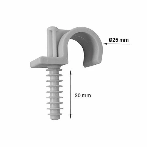 ING FIXATIONS Fix-ring Fixation Pour Gaine ICTA D25 - Boite De 100 - A300400 4 ING FIXATIONS Fix-ring Fixation Pour Gaine ICTA D25 - Boite De 100 - A300400 – Image 2