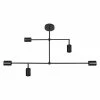 LEDVANCE Plafonnier 1906 Pipe Straight 230V 5xE27 Métal Noir - 217003 -123elec Soldes Magasin led217003 ledvance plafonnier pipe straight 1906 5xe27 noir