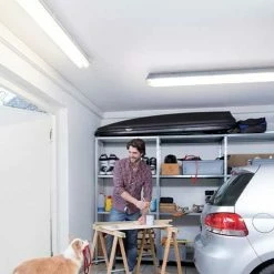 LEDVANCE Réglette LED étanche Submarine 230V 2x19W 3800lm 150cm grise - 304024 -123elec Soldes Magasin led304024 ledvance reglette led etanche 2x19w 150cm submarine 4