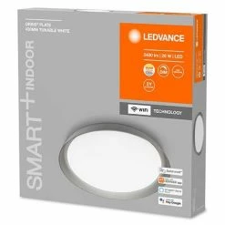 LEDVANCE Plafonnier Intérieur Orbis Smart+ Connecté Dimmable 230V 26W 430mm Gris - 486461 -123elec Soldes Magasin led486447 ledvance plafonnier orbis smart connecte dimmable 26w gris 3 2