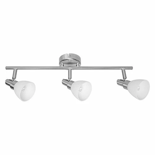 LEDVANCE Rampe LED 3 Spots G9 230V 3x1,9W 600lm 2700K Argent - 540668 3 LEDVANCE Rampe LED 3 Spots G9 230V 3x1,9W 600lm 2700K Argent - 540668