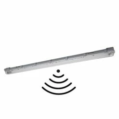 LEDVANCE Réglette LED étanche Submarine à Détection 230V 16W 1600lm 120cm grise - 576391