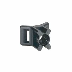 LEGRAND Colson Embase à Visser Fixable Par Cheville D5mm Noire – 100 Pièces – 031950