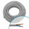 Câble électrique Souple H05VV-F 2x1.5mm² Gris MIGUELEZ - Couronne De 25m 1 Câble électrique Souple H05VV-F 2x1.5mm² Gris MIGUELEZ - Couronne De 25m -123elec Soldes Magasin mig82010201 50890d cable electrique souple 2x1.5mm gris 25m