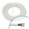 Câble électrique Souple H05VVF 3G1.5mm² Blanc MIGUELEZ - Couronne De 50m -123elec Soldes Magasin mig82010311 508705 cable electrique 3g1.5mm blanc 50m