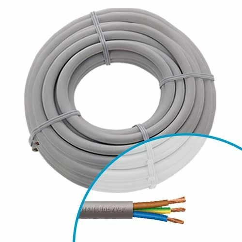 Câble électrique Souple H05VVF 3G1.5mm² Gris MIGUELEZ - Couronne De 25m 3 Câble électrique Souple H05VVF 3G1.5mm² Gris MIGUELEZ - Couronne De 25m