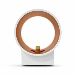 MIIDEX Applique Intérieur Cylindrique HOYA 230V G9 Blanc Et Doré - 70039 -123elec Soldes Magasin mii70039 miidex hoya applique cylindrique interieur g9 blanc 3