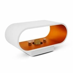 MIIDEX Applique Intérieur Ovale HOYA 230V G9 Blanc Et Doré - 70040 -123elec Soldes Magasin mii70040 miidex applique interieur ovale hoya g9 blanc dore 3