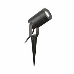 MIIDEX Spot Extérieur Sur Piquet LYS IP65 230V GU10 Noir - 70283