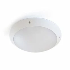 MIIDEX Hublot Extérieur LED CASA IP65 230V 30W 3000lm 4000K 300mm Blanc - 778822