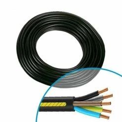 Câble électrique R02V 5G2.5² G/N/M/B/VJ - Couronne De 50m