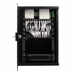 OMELCOM Baie De Brassage Petit Tertiaire 10 Pouces - 24RJ45 - Avec Switch 16 Ports Gb -123elec Soldes Magasin omego511 omelcom baie brassage tertiaire 10pouces 24rj45 avec switch 3