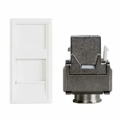 OMELCOM Lot De 4 Prises RJ45 Catégorie 6 - 1 Module -123elec Soldes Magasin omemo402 omelcom lot 4 prises rj45 categorie 6 1 module 5