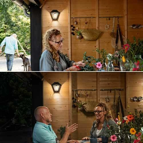 PHILIPS MyGarden Applique Extérieure Alpenglow E27 60W Noir - 1649430PN 6 PHILIPS MyGarden Applique Extérieure Alpenglow E27 60W Noir - 1649430PN – Image 4