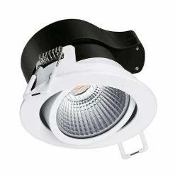 PHILIPS ClearAccent Spot LED Encastrable Orientable Dimmable 230V 6W 500lm 3000K Blanc - 331259