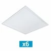 Lot De 6 Dalles LED Encastrables 230V 36W 3960lm 4000K UGR<19 600x600mm -123elec Soldes Magasin phn036600bl lot 6 dalles led ugr 19 36w v2