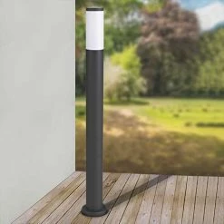 ARLUX Potelet D'éclairage Extérieur Arles 230V E27 10W Max 90cm Anthracite - 111834 -123elec Soldes Magasin phn111834 potelet arles 90cm e27 40w max anthracite 4