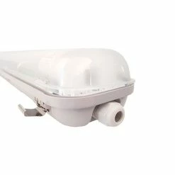 Réglette LED étanche 2 Tubes LED 230V 2x24W 4400lm 150cm Grise -123elec Soldes Magasin phn215048 reglette led 2 tubes 48w 230v 150cm gris