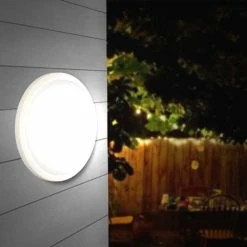 ARLUX Hublot Extérieur LED à Détection Meribel 230V 18W 1600LM 4000K 250mm Blanc/anthracite - 730025 -123elec Soldes Magasin phn730025 applique meribel rond 18w 4000k 1600lm 250 blanc anthracite 4