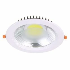 ARLUX Downlight LED COB Koby à Encastrer 230V 15W 1500lm 4000K 190mm Blanc - 730069