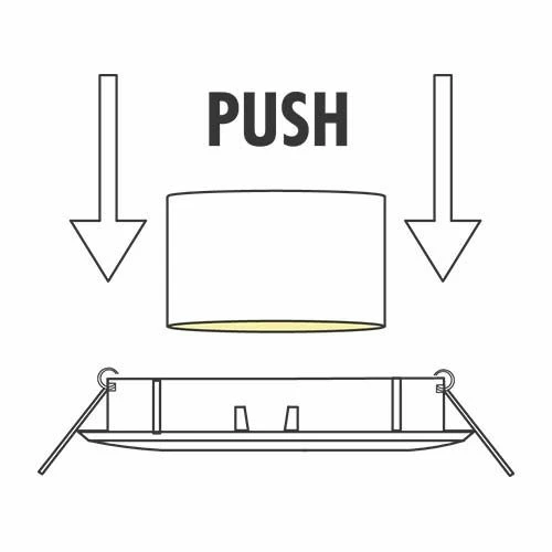 ARLUX Lot De 3 Spots LED Remplaçables Encastrables 80mm 230V 3x5W 400lm 2700K Acier Brossé - 731510 7 ARLUX Lot De 3 Spots LED Remplaçables Encastrables 80mm 230V 3x5W 400lm 2700K Acier Brossé - 731510 – Image 5