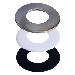 ARLUX Spot LED Encastrable Dimmable Geeker 87mm 230V 8W 600lm CCT Blanc/noir/alu Brossé - 731620 -123elec Soldes Magasin phn731620 spot led dimmable a encastrer 87mm 8w 230v blanc noir alu brosse 4