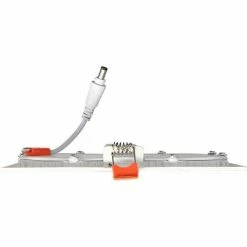 ARLUX Downlight LED Extra Plat à Encastrer Carré Onyx R2 230V 12W 1080lm 4000K 170x170mm Blanc - 731630 -123elec Soldes Magasin phn731630 downlight led extra plat encastrable 12w 230v 170x170mm carre blanc 4