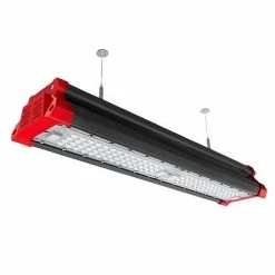 Suspension Industrielle Linéaire 230V 150W 19500lm 4000°K Noir